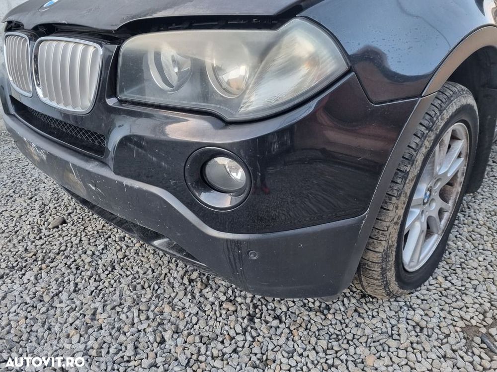 Bara fata BMW X3 E83 Facelift 2006 - 2010 Black Sapphire Metallic 475 (1368) Diesel ... - 3