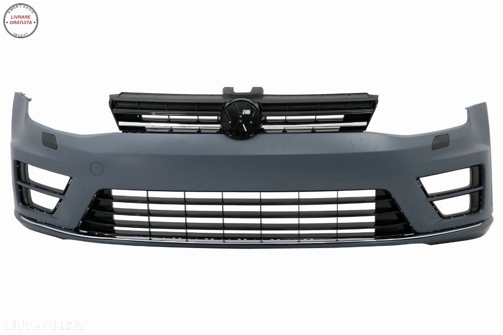 Pachet Exterior cu Faruri LED Semnal Dinamic VW Golf 7 VII (11/2012-07/2017) R Des- livrare gratuita - 2