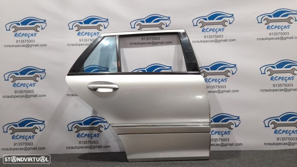 PORTA TRASEIRA TRÁS DIREITA MERCEDES BENZ CLASS C W203 STATION WAGON FECHO ELEVADOR MOTOR PUXADOR VIDRO - 5