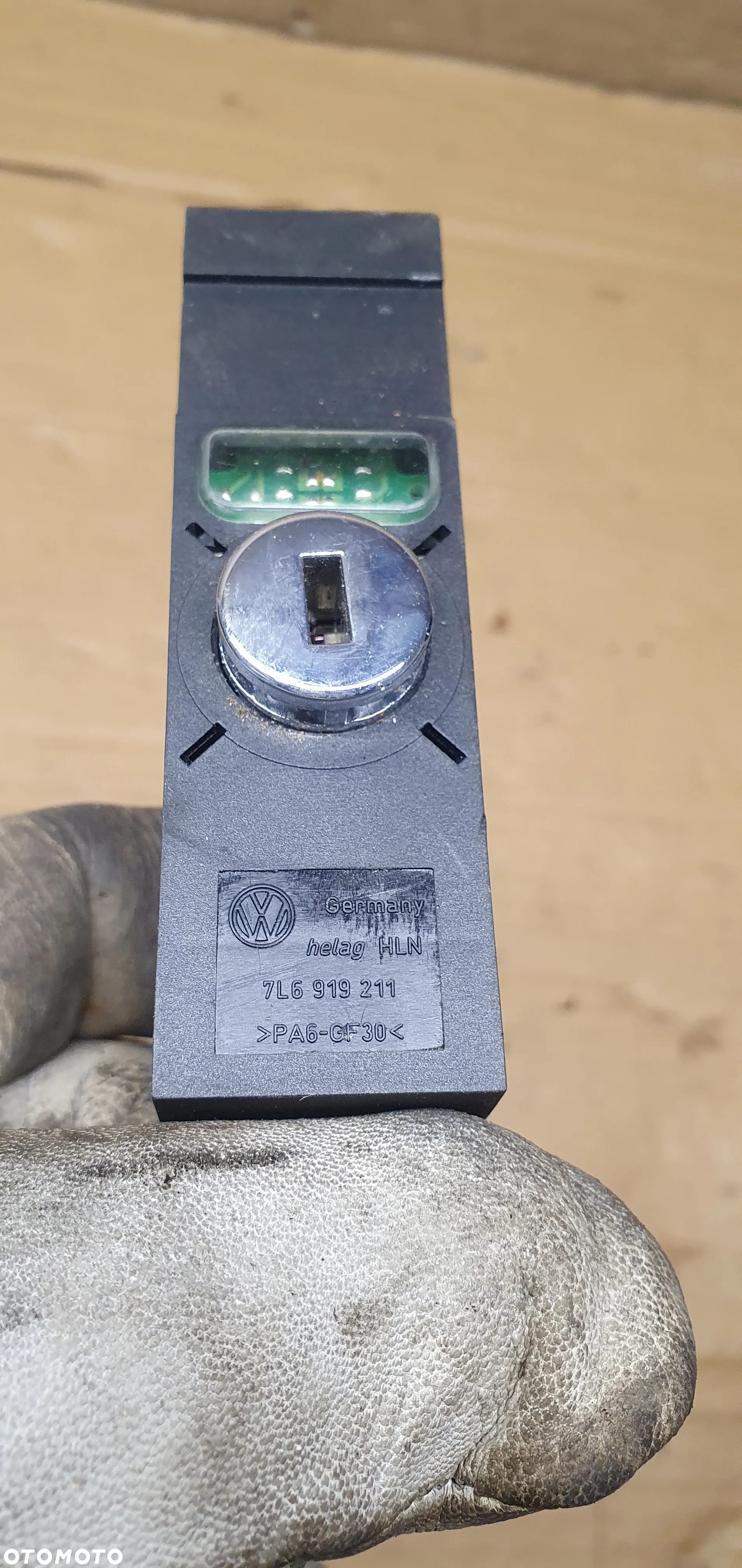 Przełącznik włącznik poduszek AIRBAG VW Touareg 7L6919211 - 5