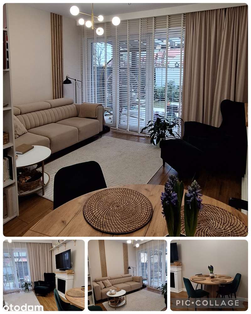 Komfortowe mieszkanie szeregowe 61 m² z ogródkiem