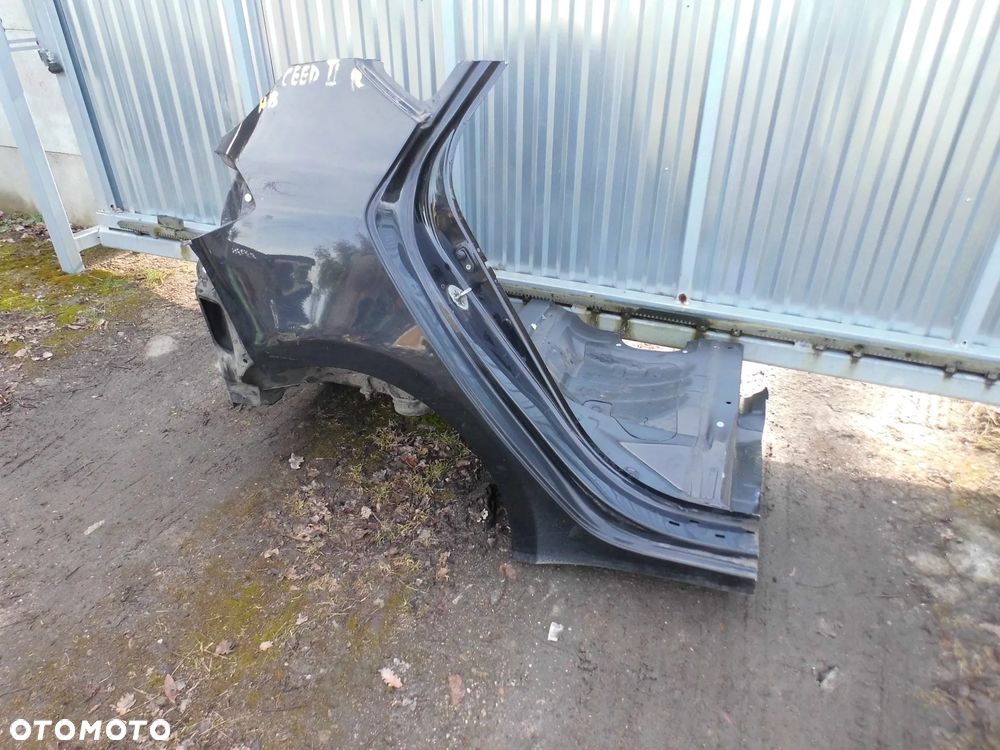 ĆWIARTKA KIA CEED II HATCHBACK PRAWA TYLNA CZARNA 1K ORYGINAŁ - 2