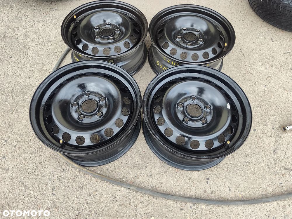 5x112 Felgi stalowe Stal 15 Koła VW GOLF CADDY TOURAN SHARAN AUDI A4 B5 B6 A6 C5 SEAT LEON TOLEDO ALHAMBRA ALTEA SKODA OCTAVIA Passat B5 Legnica ALU-RAD - 2