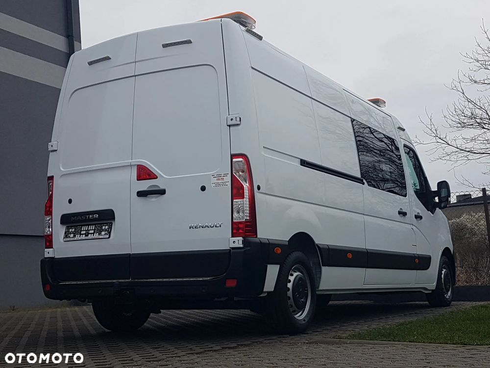 Renault MASTER 6-OSÓB L3H2 BRYGADÓWKA DŁUGI WYSOKI KLIMA KRAJOWY BLASZAK VAN FURGON - 29