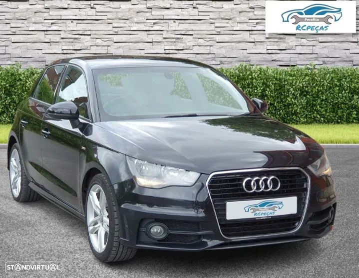 Audi A1 S-Line - Frente Completa - Parachoques | Guarda Lamas | Farois | Capot | Reforço | Fibra | Radiadores | Óticas | S Line - 1