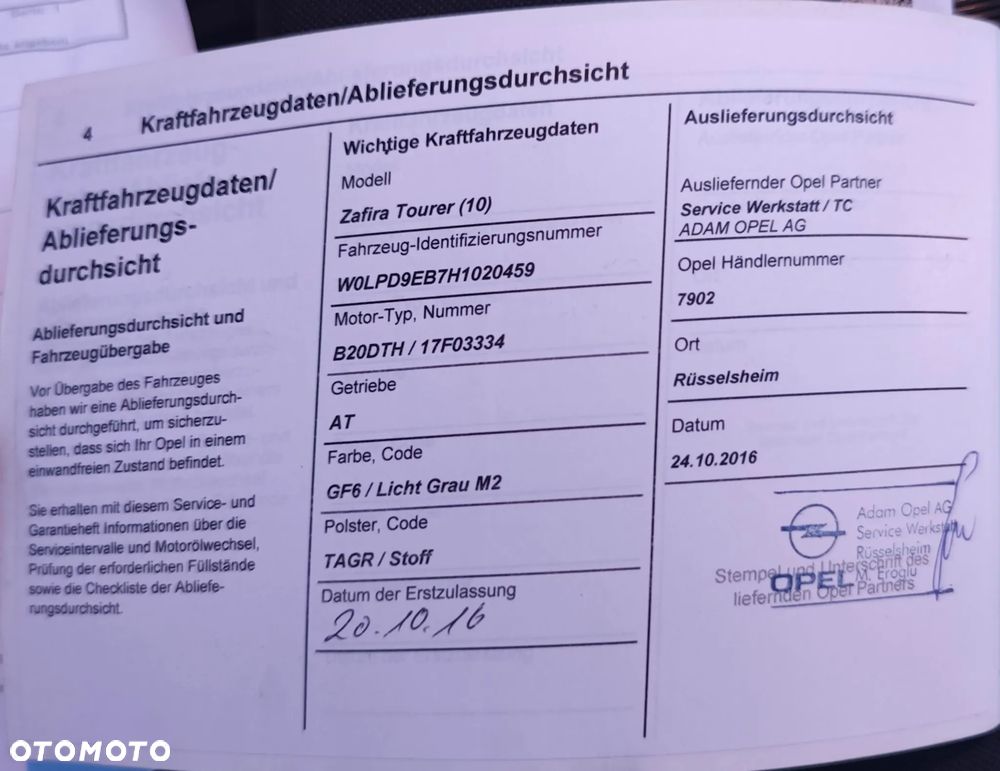 Opel Zafira - 13