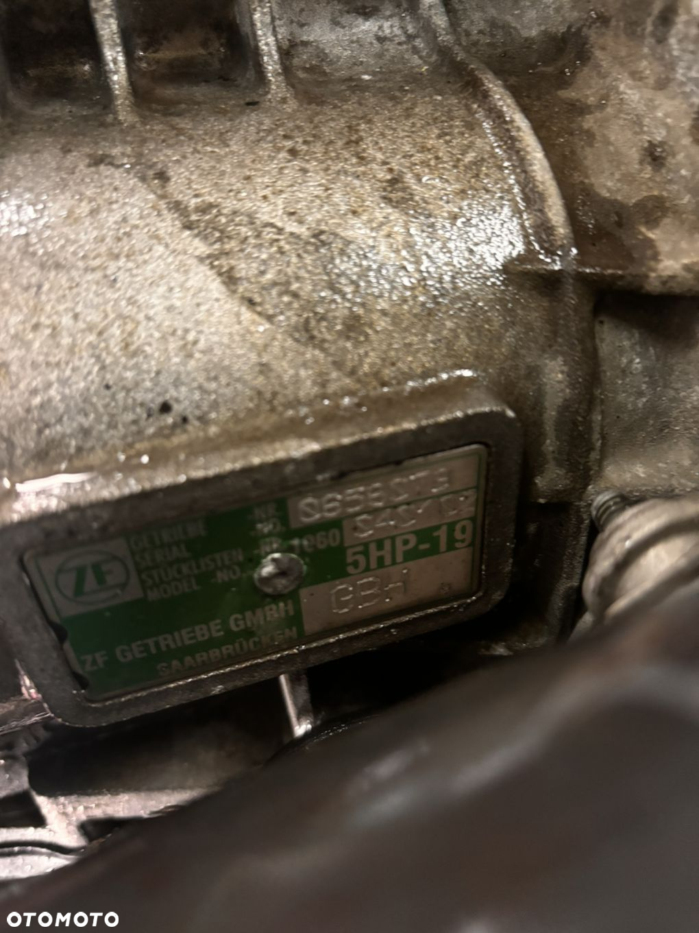 SKRZYNIA Biegów AUTOMATYCZNA  QUATRO 3,0 V6 NR-5HP-19 GBH TIPTRONIC Audi A4 B6 656079 - 5