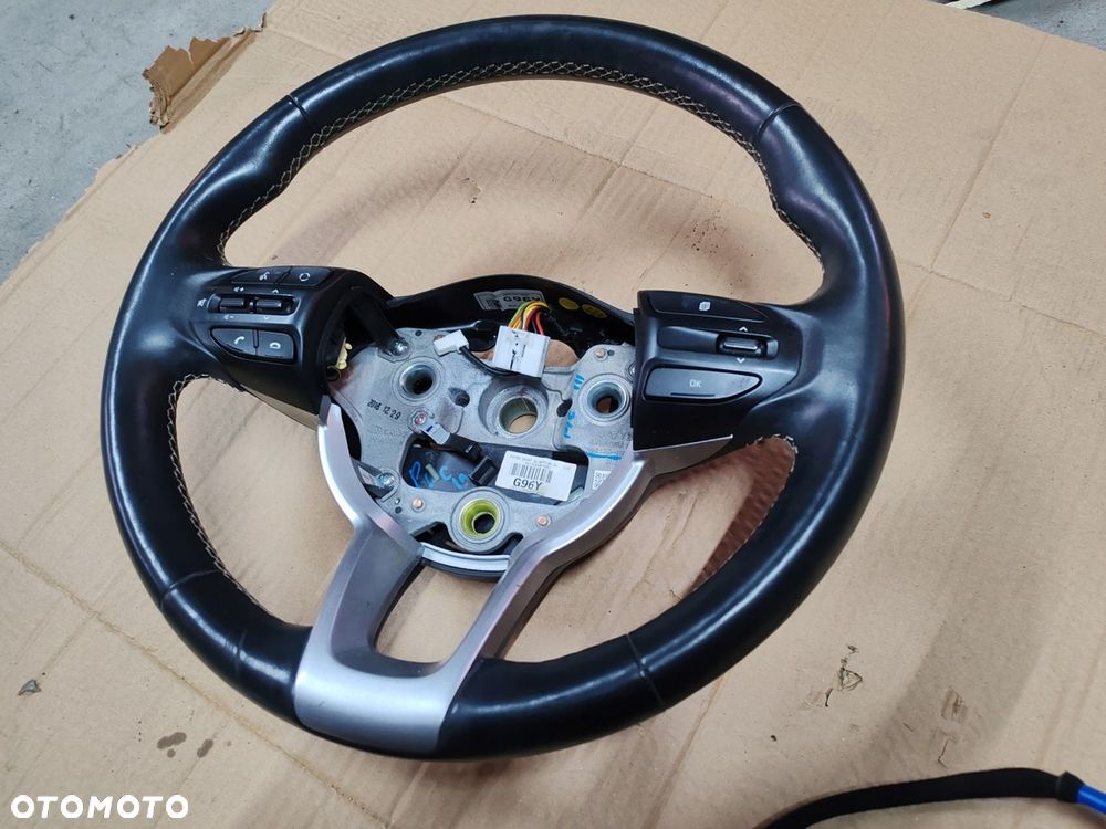 Kierownica skórzana grzana ładny stan 56130-h8000 KIA Picanto III 17- - 2