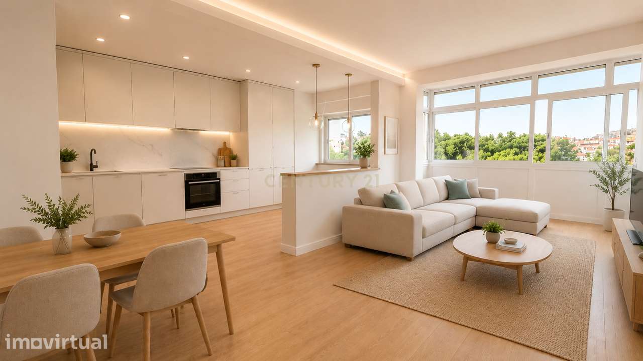 T2 Duplex, Renovado em Pai do Vento, Cascais - Grande imagem: 2/15