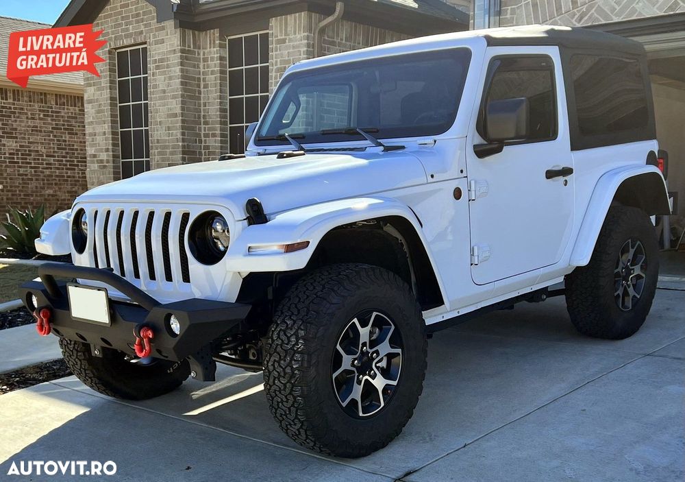 Extensii Aripi Fata Jeep Wrangler JL (2018-2024) Semnal Dinamic- livrare gratuita - 11