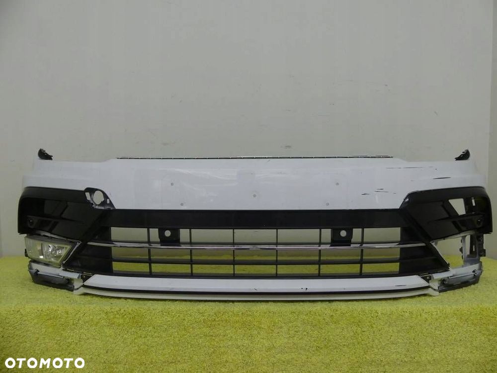 zderzak przód vw tiguan 2 ii 5na r-line 6pdc 14-19r kratka halogen - 1