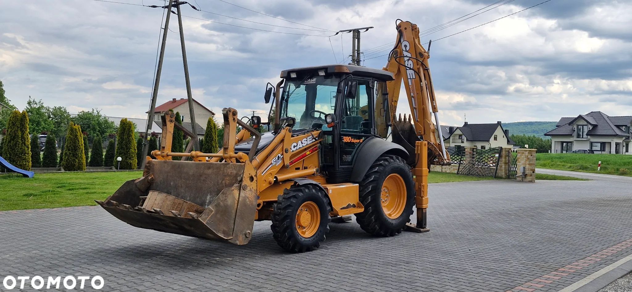 Case 580SR-4PT/ Nowe opony/ Teleskop/ - 1