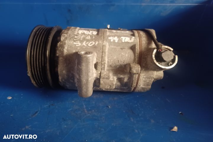 Compresor AC 6q0820803Q 4471907631 Volkswagen VW Polo 4 9N [2001 - 20 - 4