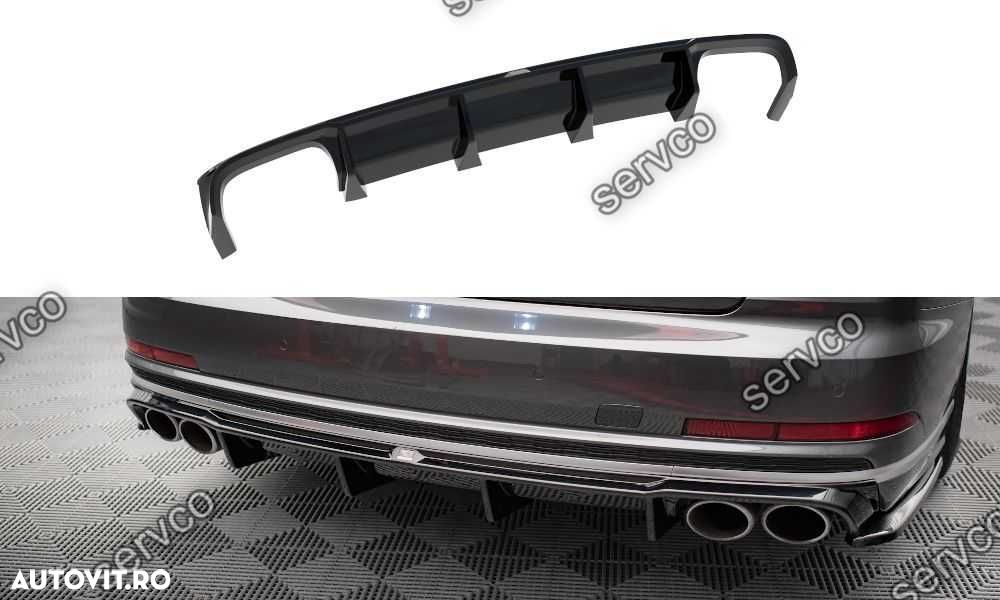 Prelungire difuzor bara spate Audi S8 A8 D5 Sline 2020- v11 Maxton - 1
