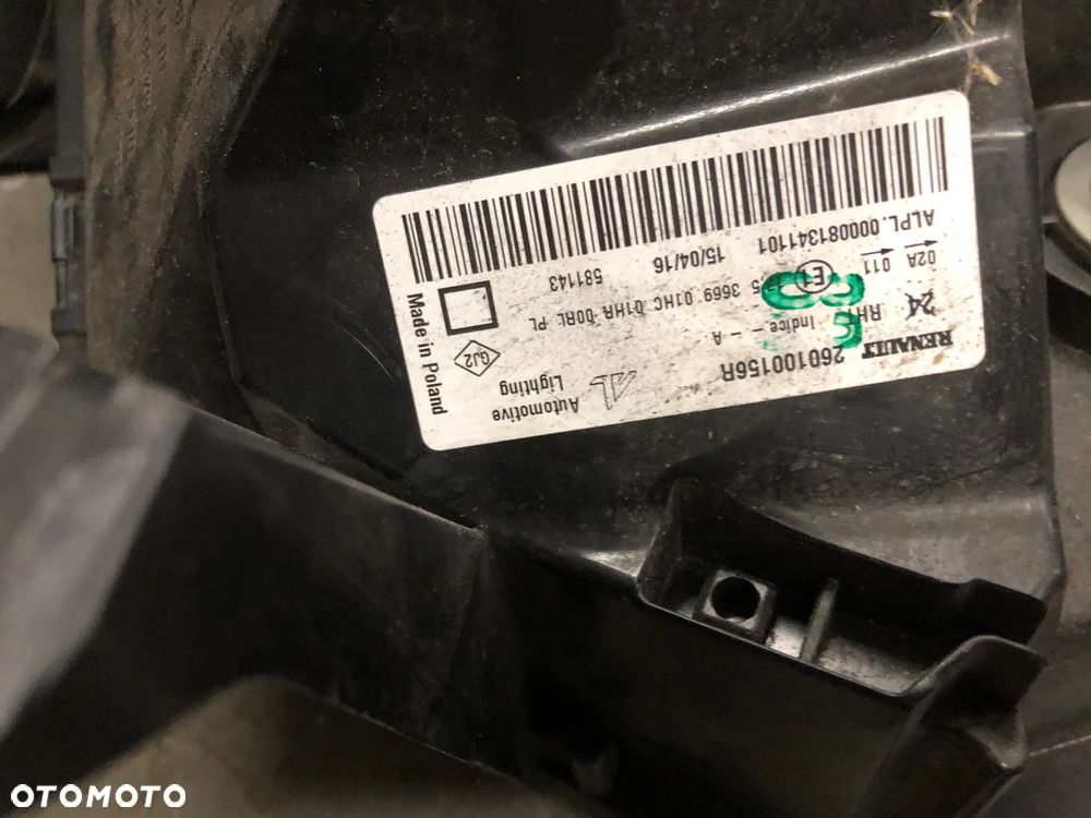 Dacia Duster II Led Europa Lampa prawa 260100156r - 6