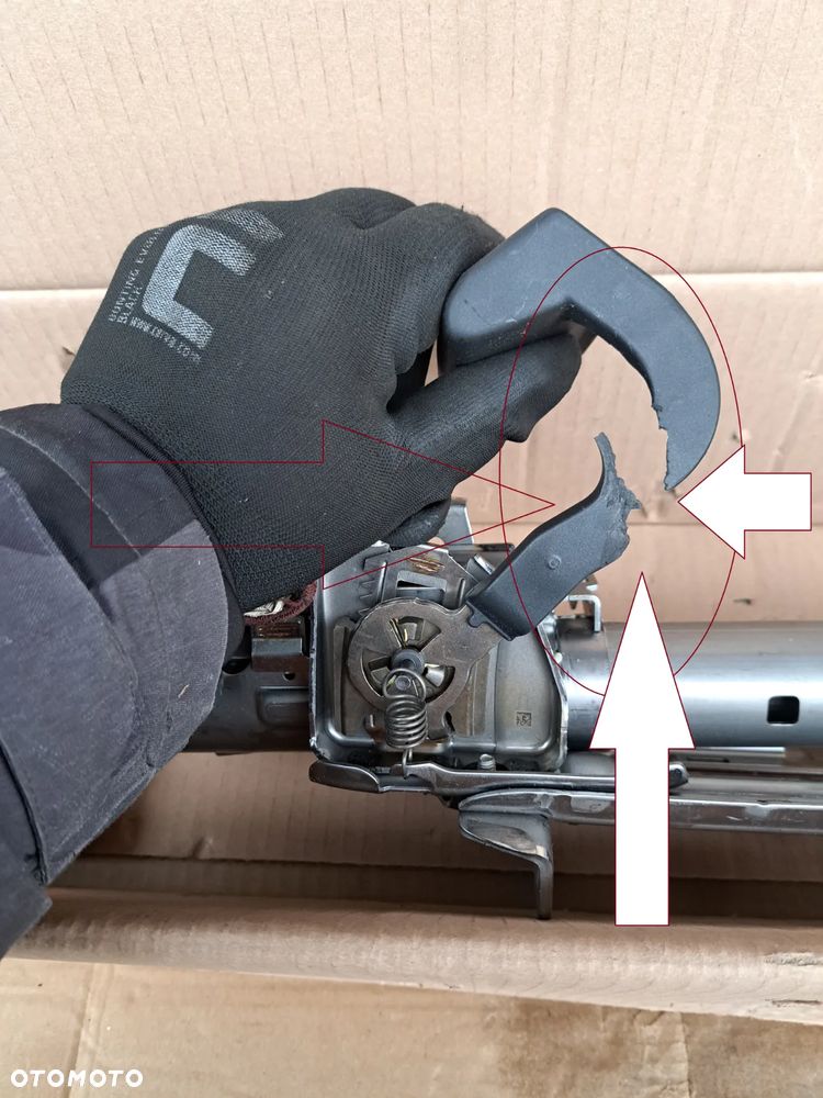 Sztyca Kolumna kierownicza Peugeot 308 III DS 4 II Opel Astra L 98308525ZD 9830852580 - 8