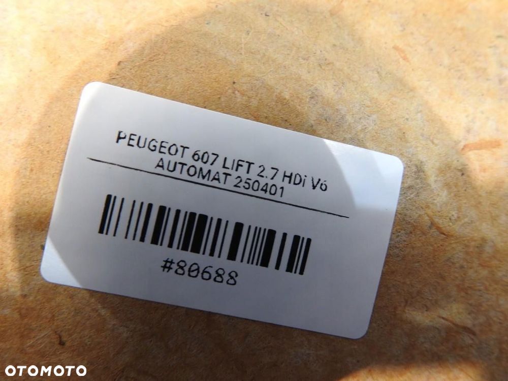 TAPICERKA DRZWI LEWY TYŁ PEUGEOT 607 96506758EX - 4