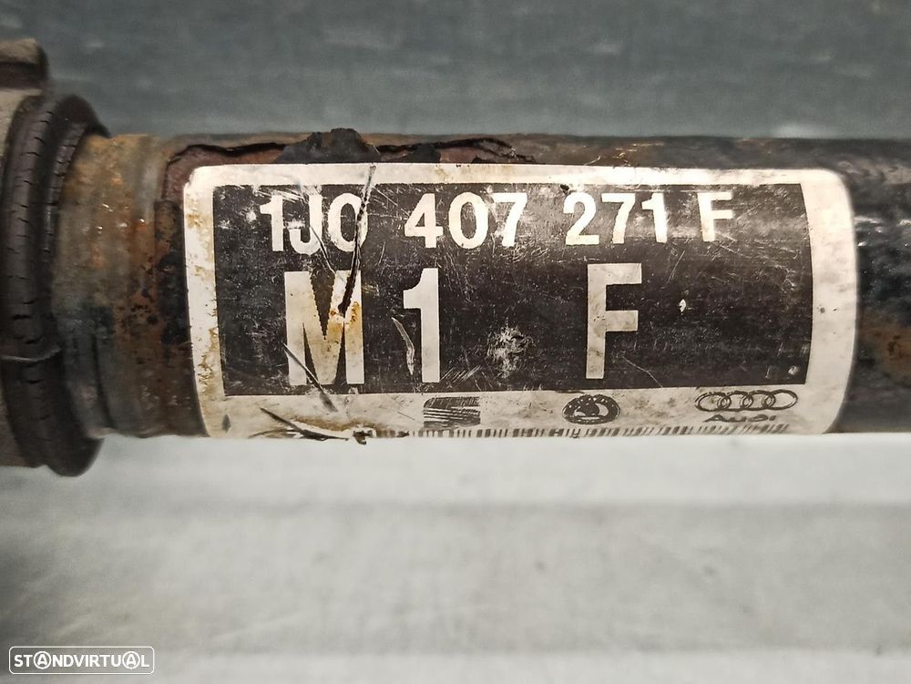 TRANSMISSÃO FRONTAL ESQUERDA VOLKSWAGEN GOLF IV 1998 -1J0407271F - 8