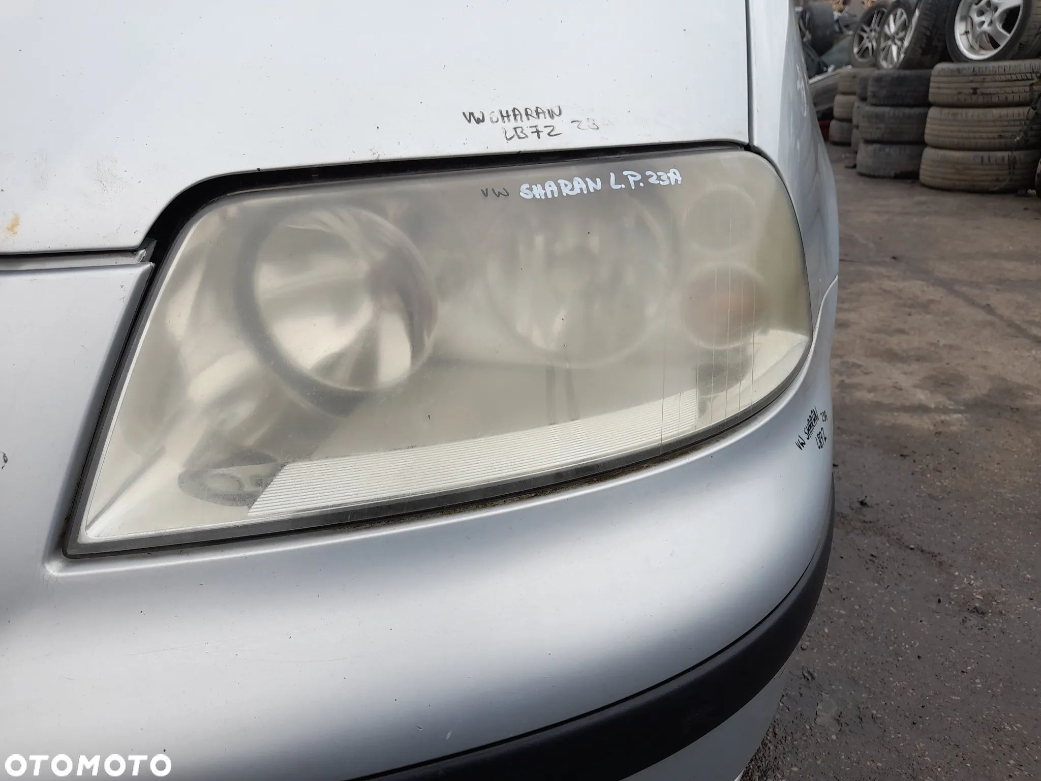 VOLKSWAGEN VW SHARAN I LIFT LAMPA LEWY PRZÓD LEWA PRZEDNIA - 1