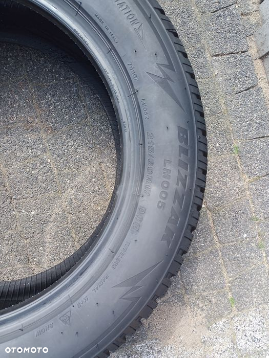 215/60r17 96H Bridgestone Blizzak Lm 005 pojedyncza zimowa 23R 99% bie - 3
