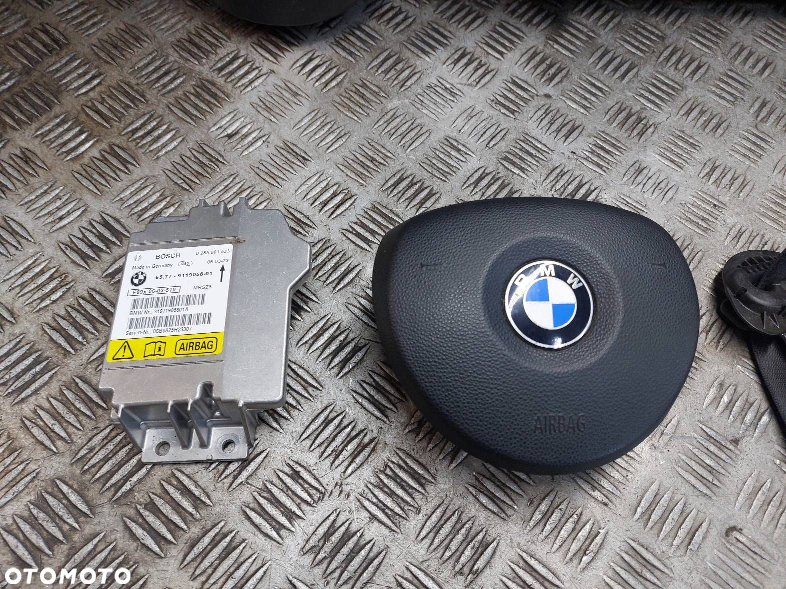 ZESTAW AIRBAG KOKPIT DESKA PASY PODUSZKI MODUŁ BMW E90 E91 - 2