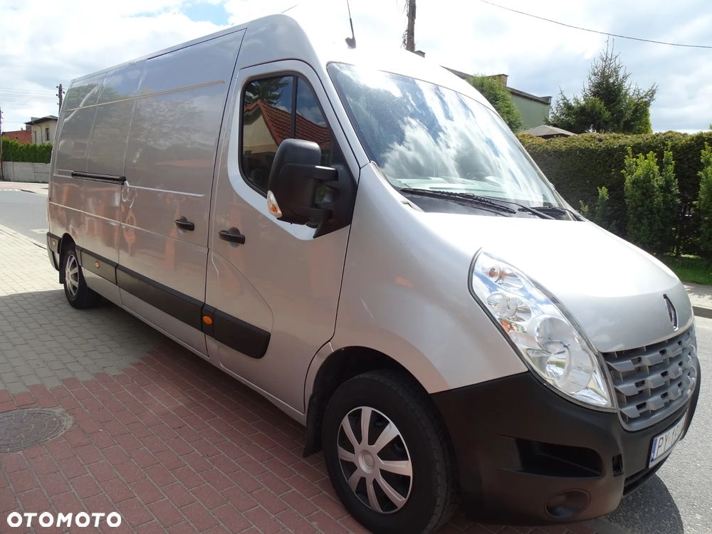 Renault Master 2,3 TDCI ,150 koni ,maxi ,L3 H2 ,Hak ,Klima, Kamera, zawieszenie pneumatyczne , ładny ! - 2