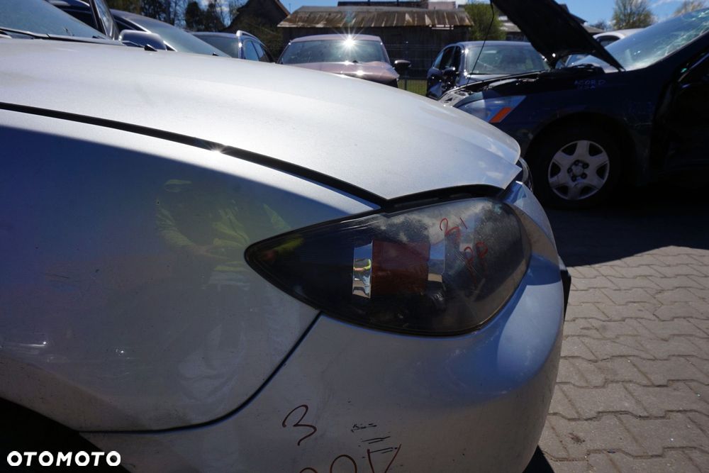 MASKA ZDERZAK BŁOTNIKI LAMPY 3 I BK 22V  MAZDA 2003-2006 SREBRNY PRZÓD KOMPLETNY - 31