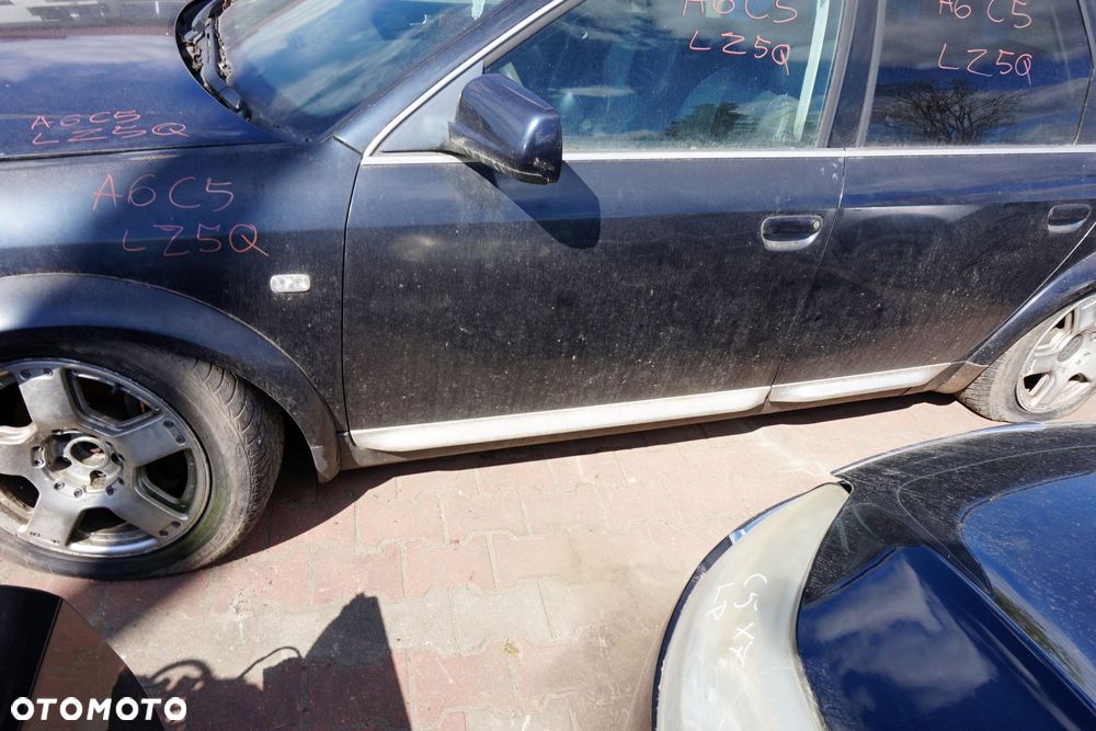 DRZWI PRZEDNIE LEWE A6 C5 LIFT KOMBI LZ5Q  GRANATOWY AUDI 2001-2004 - 2