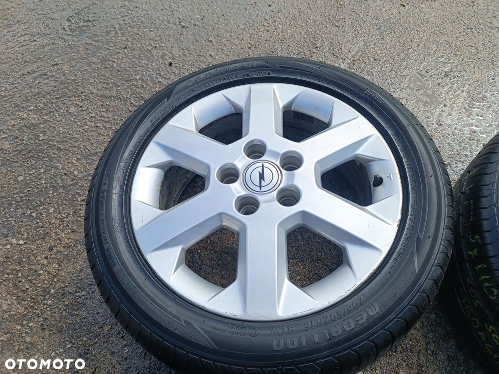 5x110 Felgi Aluminiowe Alufelgi 16 Koła Letnie Lato Opel ASTRA G H Corsa C D Combo ZAFIRA A B VECTRA B  Legnica ALU-RAD 205/50 8mm - 4