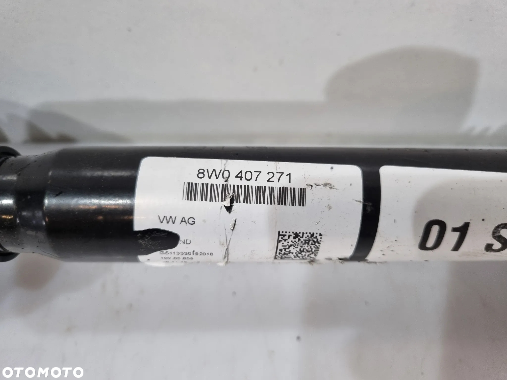 AUDI A4 B9 A5 8W PÓŁOŚ LEWA PRAWA PRZÓD 8W0407271 - 4