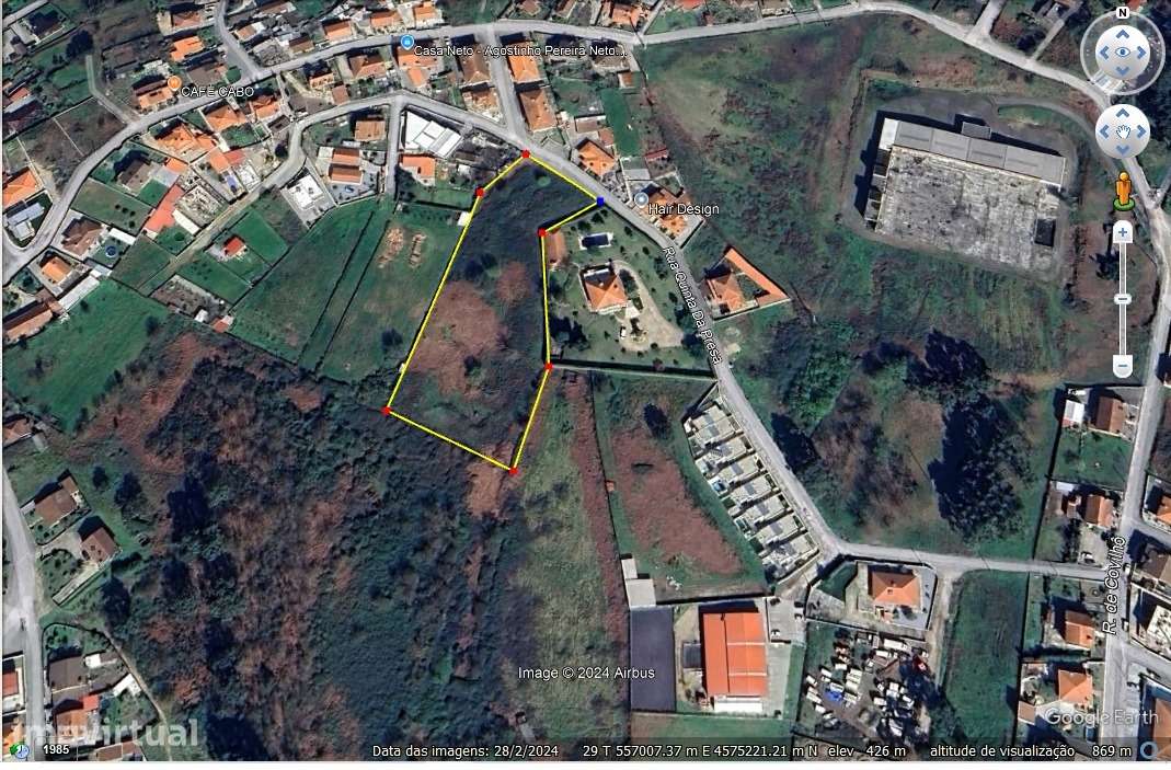 Terreno  Venda em Lustosa e Barrosas (Santo Estêvão),Lousada - Grande imagem: 2/11