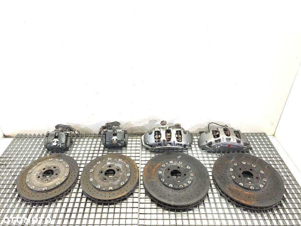 ZACISKI TARCZE KOMPLET CERAMIKA  AUDI A6 C7 Avant (4G5, 4GD) 2011 - 2018 RS6 performance quattro 445 - 1