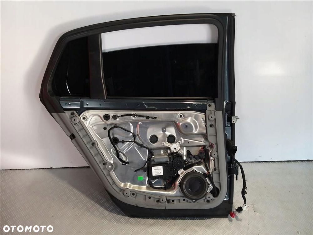 Drzwi tylne lewe tył VW Phaeton 2002-2007 SZARY LR7T - 11