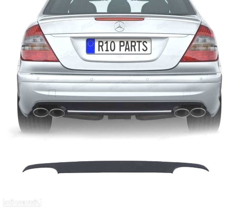 DIFUSOR MERCEDES CLASE E W211 07-10 LOOK AMG E63 - 1