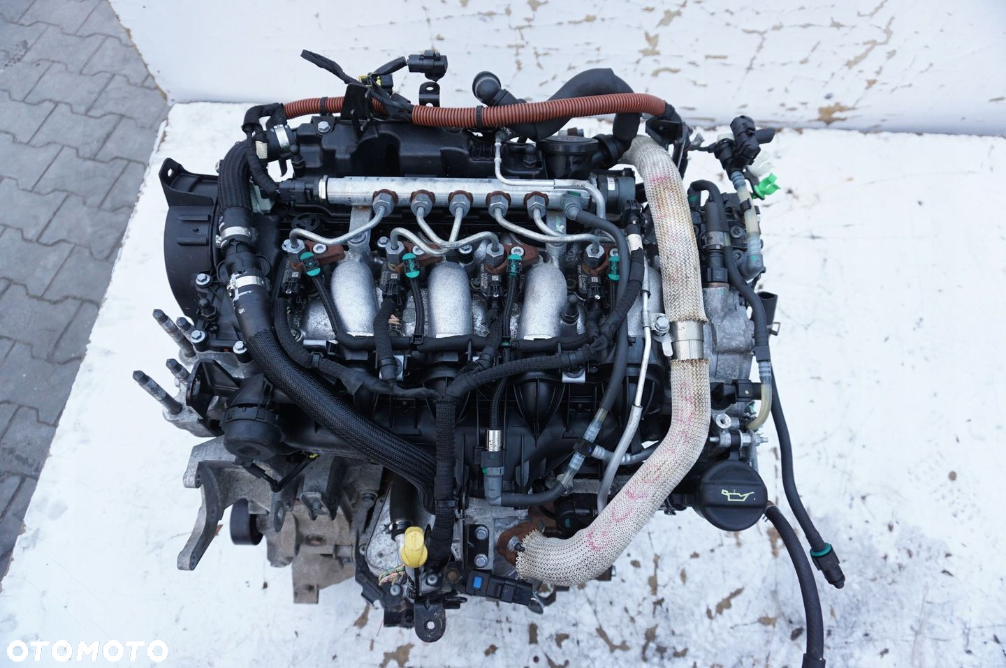 SILNIK 4HN 10DZ55 Z TURBO CITROEN C-CROSSER 2.2 HDI 94 TYS KM - 2