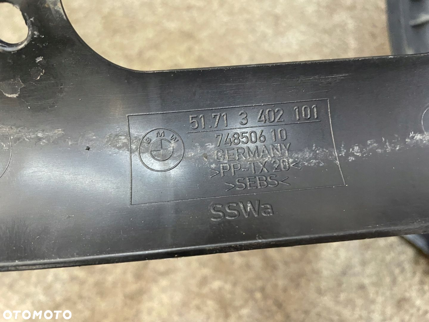 Mechanizm winda oslona kosz mocowanie kola zapasowego raczka BMW X3 E83 BDB - 8