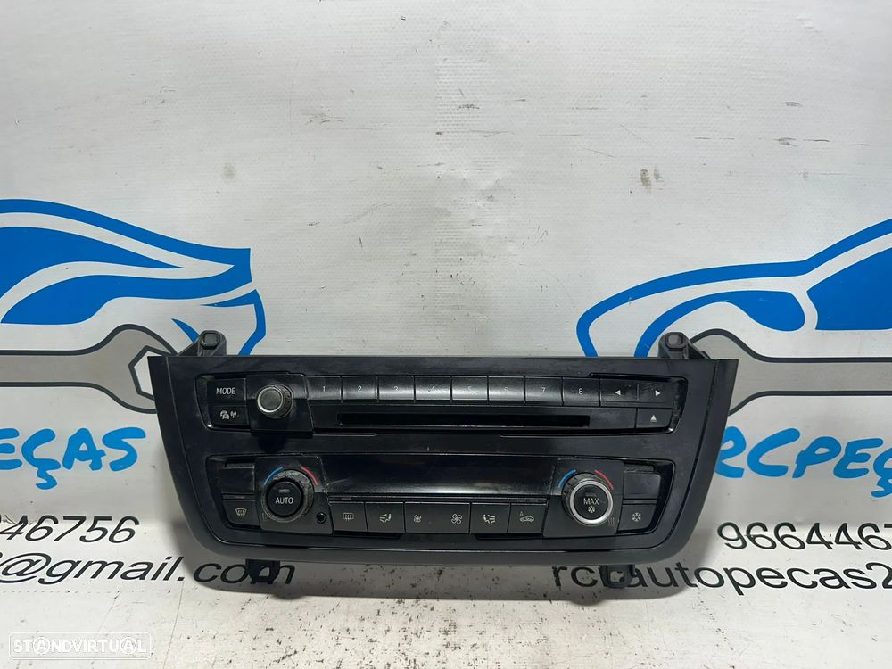 .Display Sofagem Comando Radio Climatronic BMW Serie 3 F30 Sedan Carro F31 Touring Carrinha F80 M3 Serie 4 F32 Coupe F33 Cabrio F36 Grand Coupe 9226784 - 2