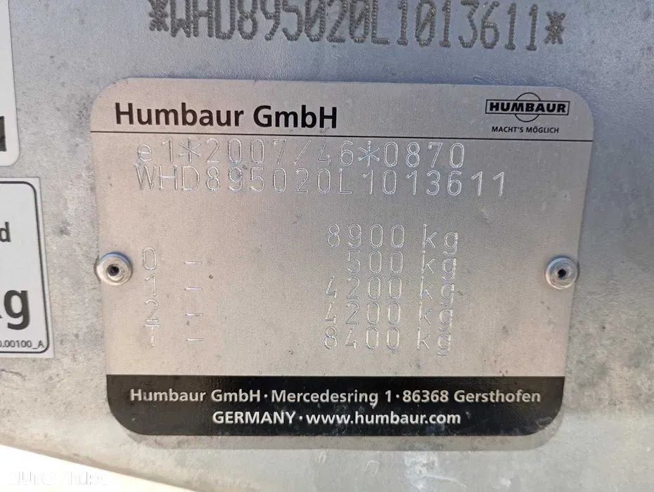 Humbaur E12007 - 4