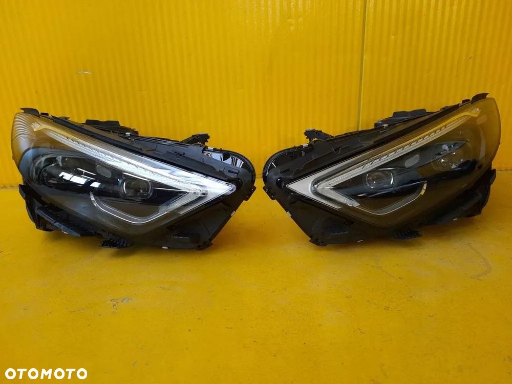 MERCEDES W232 LAMPA PRZÓD LEWA PRAWA KOMPLET USA - 1