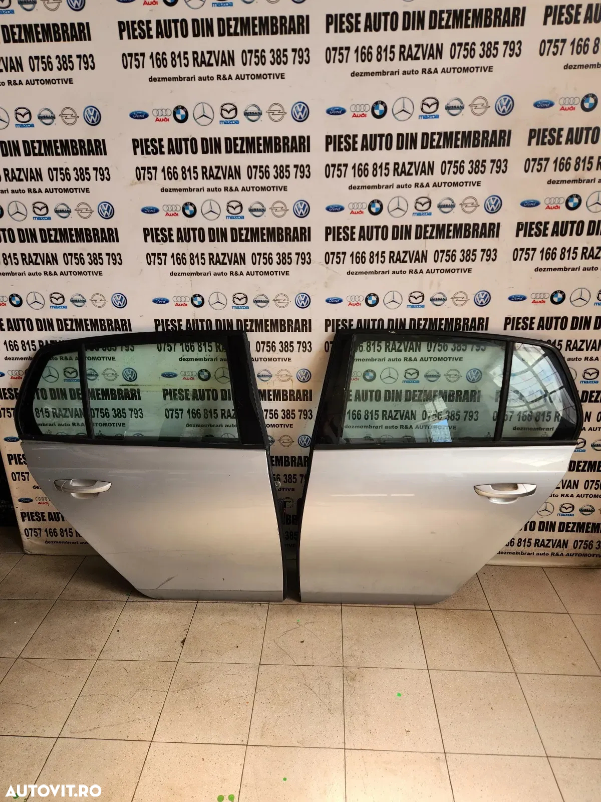 Usi Usa Portiera Stanga Dreapta Spate Vw Golf 6 VI Hatchback Originale Intacte - 6