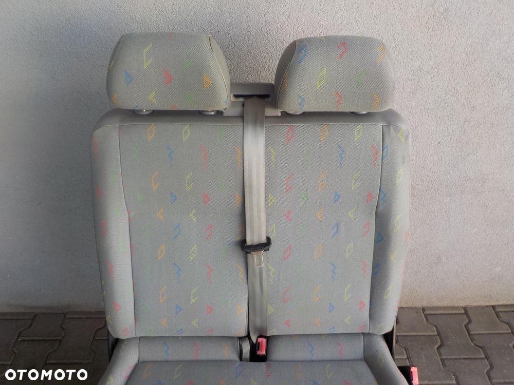 VW T5 T6 FOTEL PODWÓJNY PASAŻERA PRZÓD DWÓJKA INKA - 3