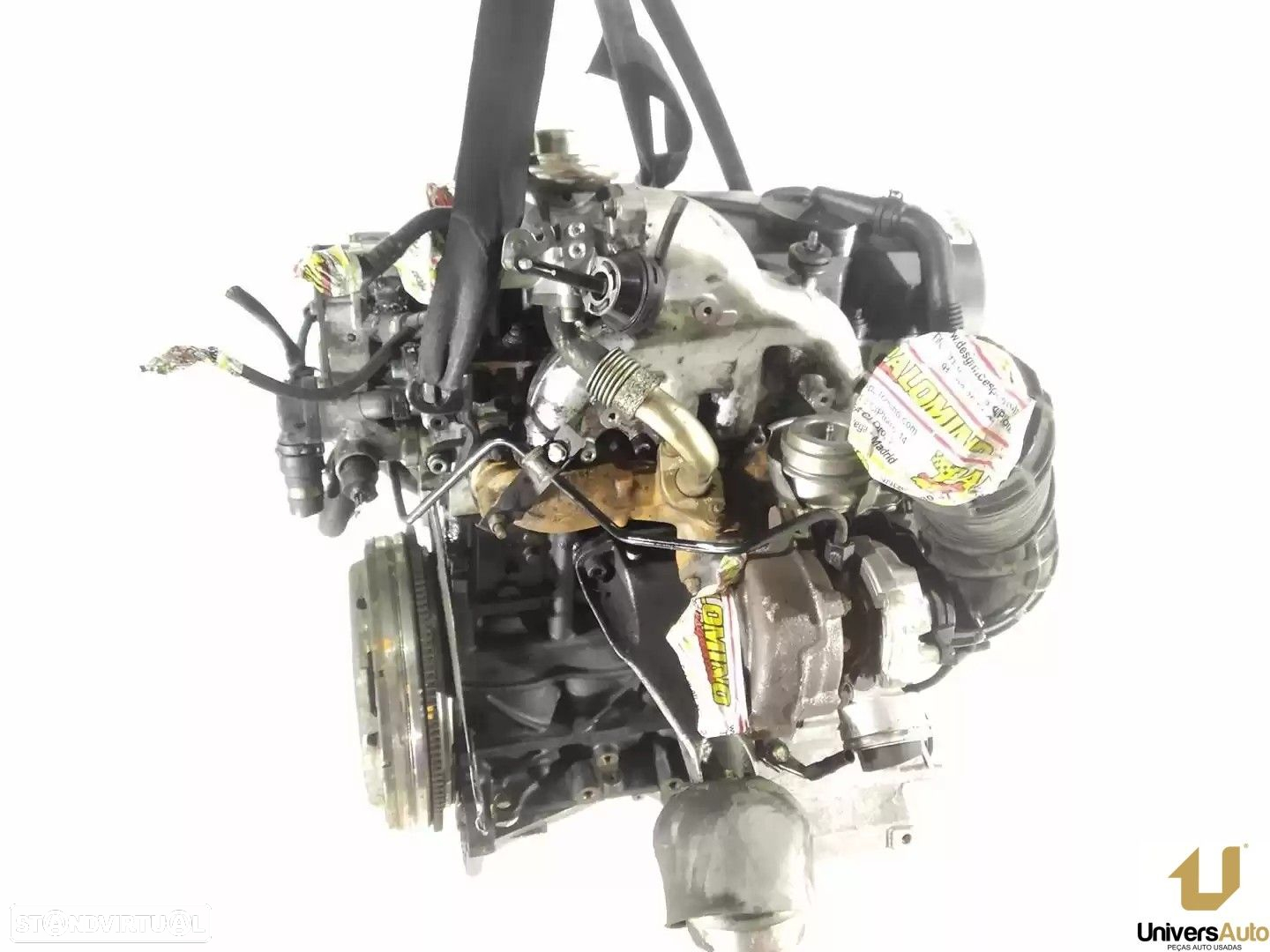 MOTOR COMPLETO SKODA SUPERB I 2002 -AWX - 4