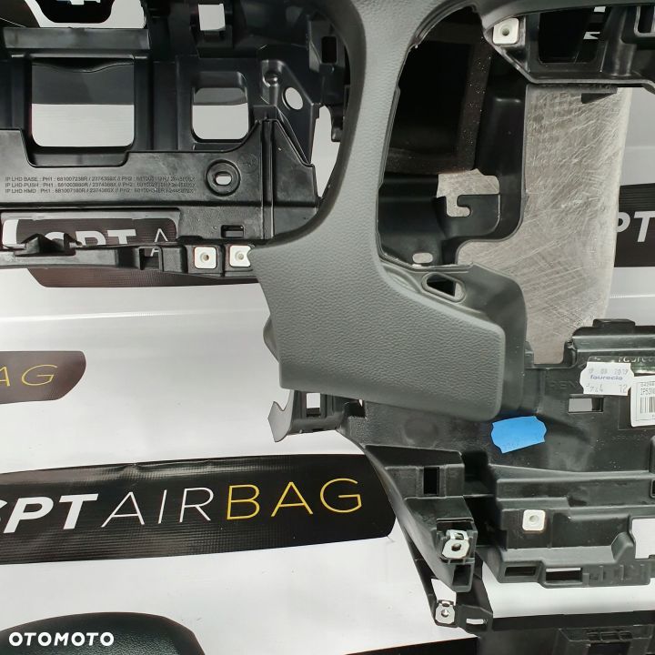 RENAULT MEGANE IV DESKA ROZDZIELCZA KONSOLA KOKPIT PULPIT PODUSZKI AIRBAG AIR BAG PASY KIT SET - 4