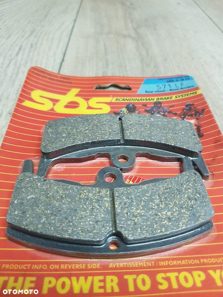 Klocki hamulcowe SBS 571 LF Honda CBX400F NV400 VF400F CBX550F - 2
