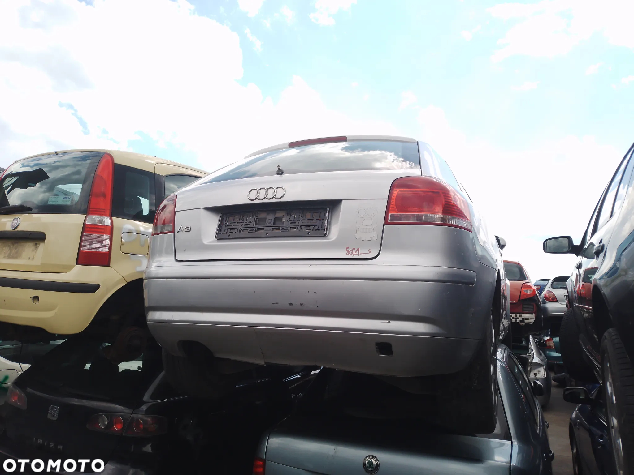 AUDI A3 8P 03-08 2.0 TDI BKD LY7W  BOCZEK DRZWI PRAWY LEWY - 14