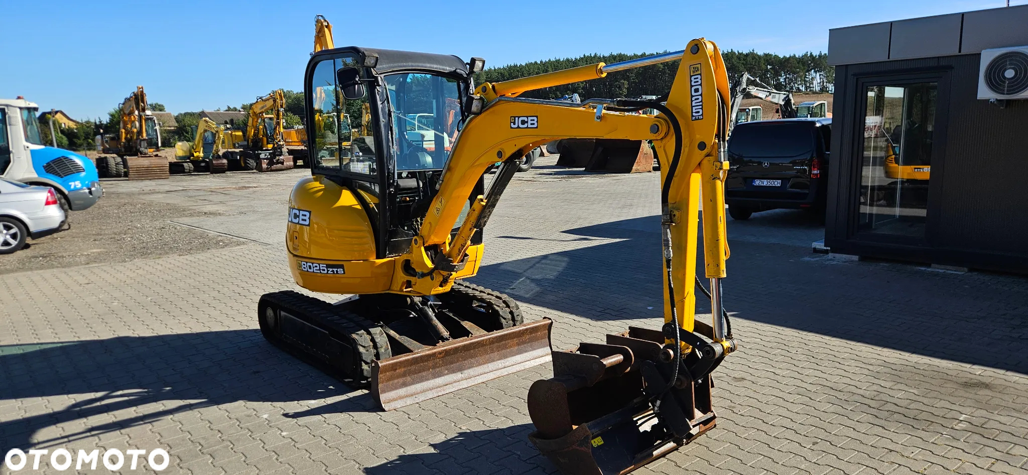 JCB 8025 ZTS 2007 rok 3 łyżki krótki tył z Niemiec serwisowana JCB TOP!!! - 7