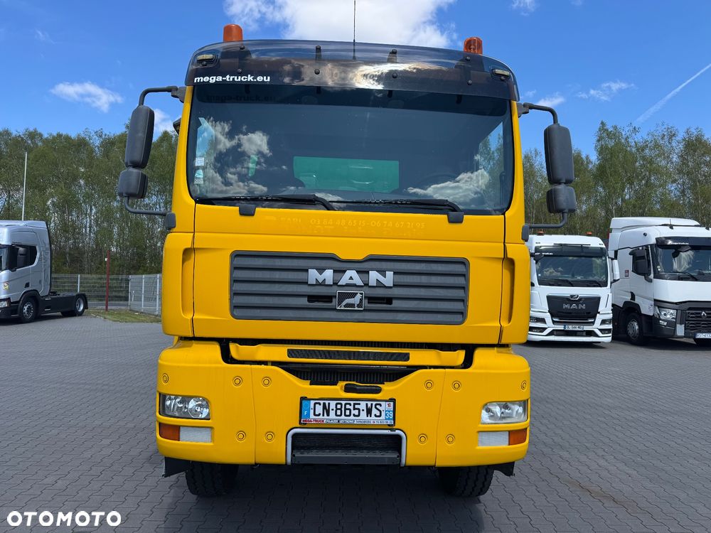 MAN TGA 35.430 8x4 MEILLER HYDROBURTA ładne i zadbane - 2