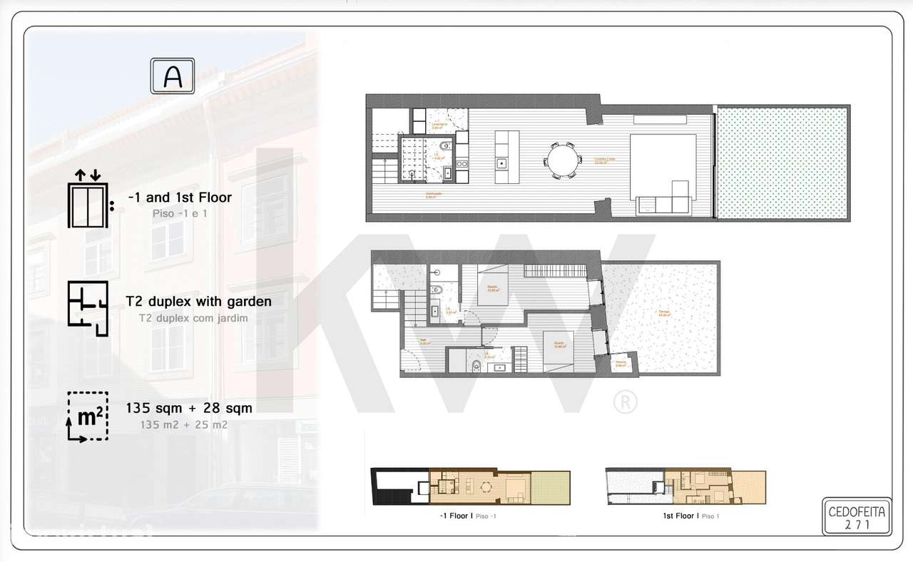 Apartamento T2 Duplex com jardim privado | Empreendimento novo no Port - Grande imagem: 4/8