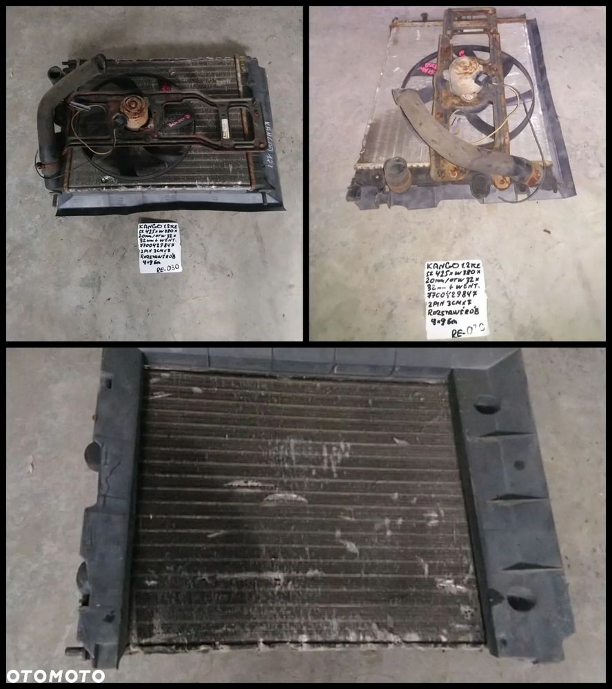 RENAULT CHŁODNICA WODY - 4