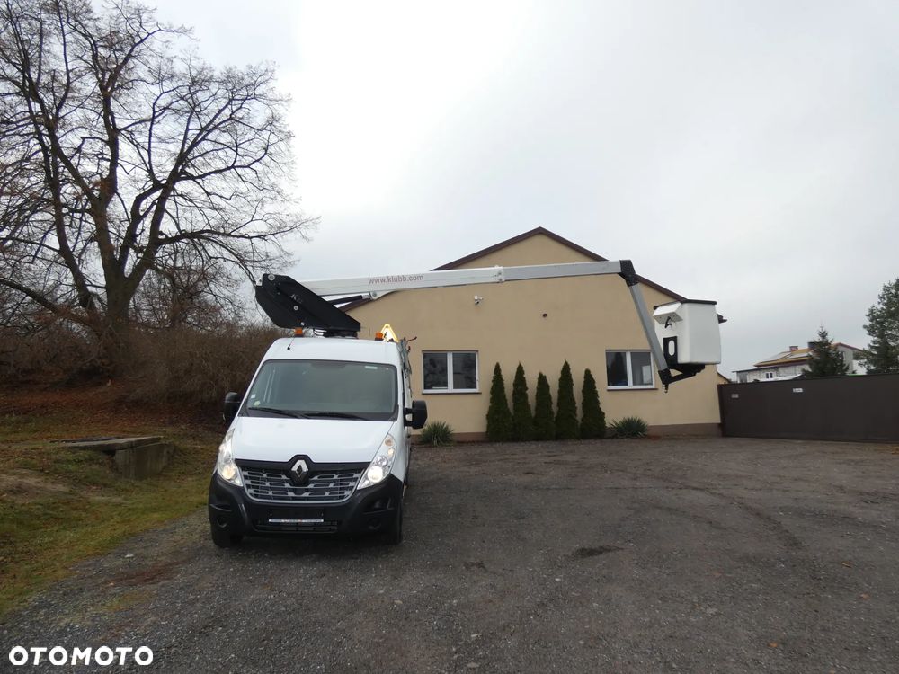 Renault Master, podnośnik koszowy KLUBB K 32 - 4